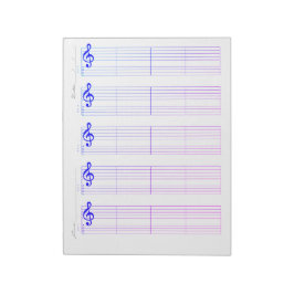 Bloco De Notas Pauta para Partitura e Tablatura de Ukulele – Mode