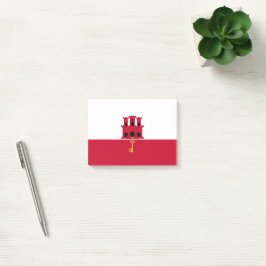 Bloco De Notas pavilhão de Gibraltar