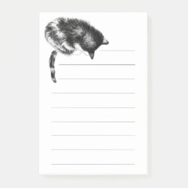 Bloco De Notas Pawing cat note pad