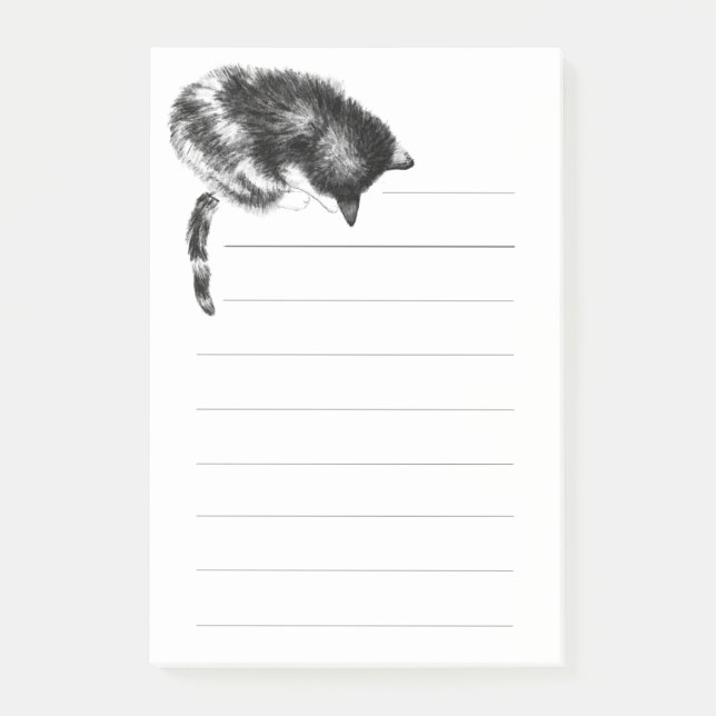 Bloco De Notas Pawing cat note pad (Frente)
