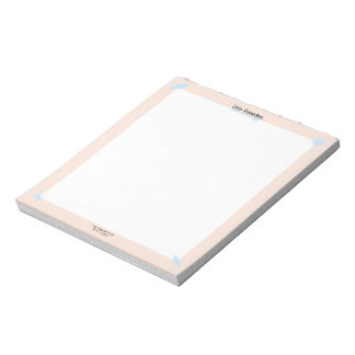 Bloco De Notas Peach´n Blue Notepad Small Little Reminders