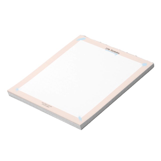 Bloco De Notas Peach´n Blue Notepad Small Little Reminders (Invertido)