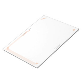 Bloco De Notas Peach Notepad Good Ideas Start Here