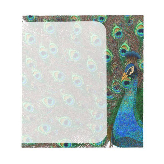 Bloco De Notas Peacock (Frente)