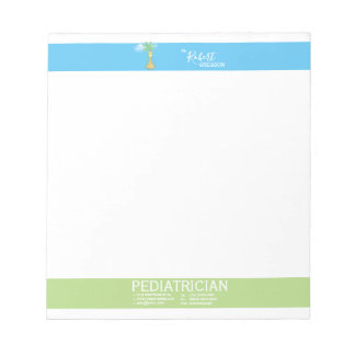 Bloco De Notas Pediatra de Girafa/Pediatra