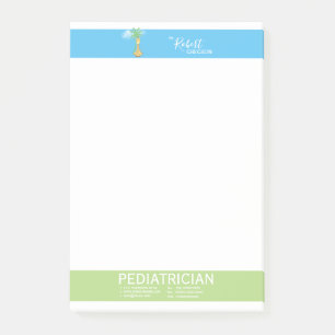 Bloco De Notas Pediatra Girafa Fofa