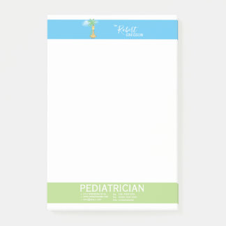 Bloco De Notas Pediatra Girafa Fofa