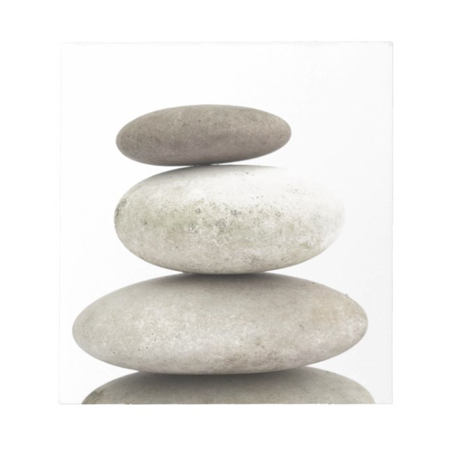 Bloco De Notas Pedras Zen yogo (Frente)