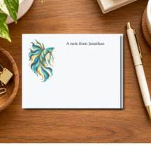 Peixe Betta Turquesa Personalizado