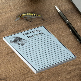 Bloco De Notas Peixe Engraçado John Dory Chore A Fazer Lista