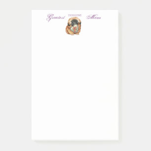 Bloco De Notas Pekingese Heart Mãe