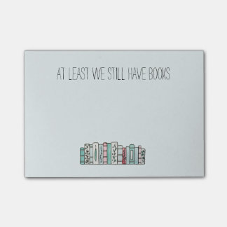 Bloco De Notas Pelo menos nós ainda temos livros