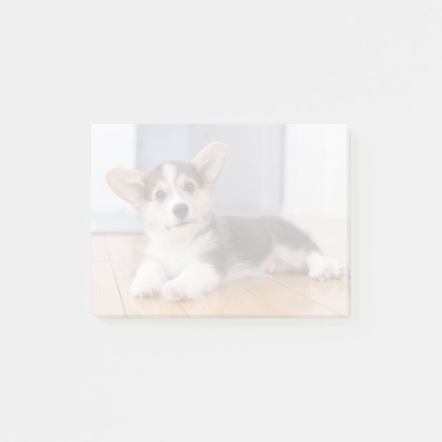Bloco De Notas Pembroke Welsh Corgi (Frente)