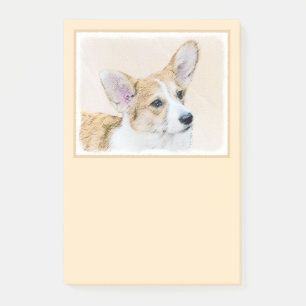 Bloco De Notas Pembroke Welsh Corgi - Pintura Original para Cacho