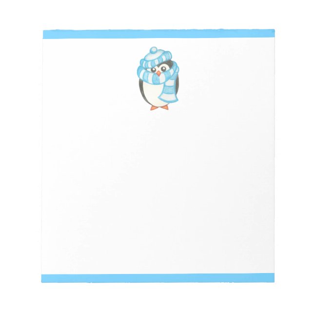 Bloco De Notas Penguin Notepad  (Frente)
