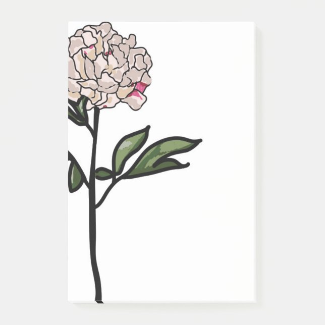 Bloco De Notas Peony Notepad (Frente)
