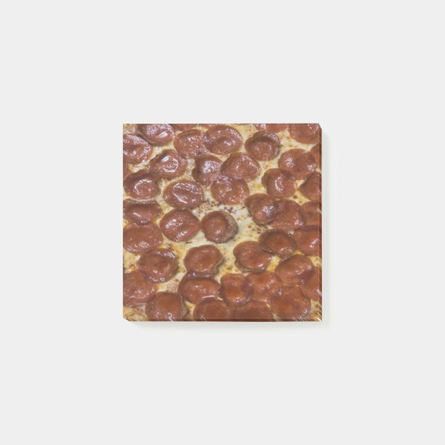 Bloco De Notas Pepperoni Pizza (Frente)