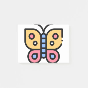 Bloco De Notas Pequena Borboleta