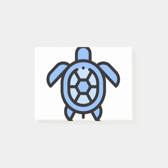 Bloco De Notas Pequena Tartaruga (Frente)