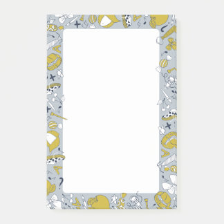 Bloco De Notas Pequenas Coisas Escolares na Professora 