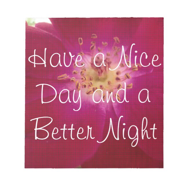 Bloco De Notas Perfeição Petal: Arte de Padrão Petal Rosa verific (Frente)