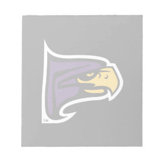 Bloco De Notas Perfil de Mascote do Falcão do Hunter College