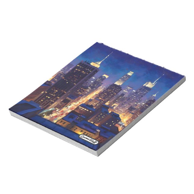 Bloco De Notas Peripheral Metropolis View (Invertido)