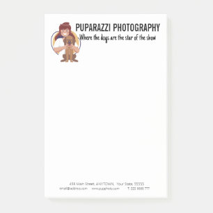 Bloco De Notas Personalização Comercial de Fotografia de Cão