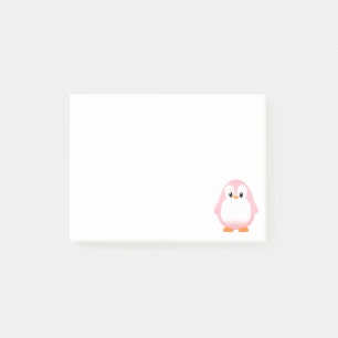 Bloco De Notas Personalização do desenho animado cor-de-rosa-bran
