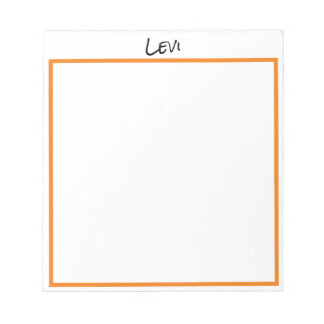 Bloco de notas personalizado