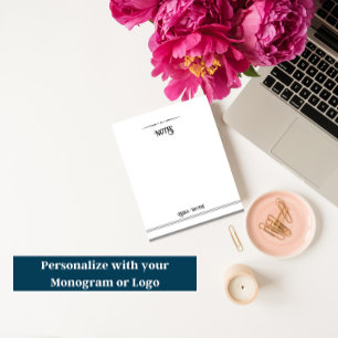 Bloco de notas personalizado 5.5x6, Desktop de not