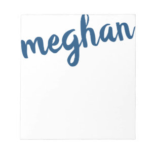 Bloco de Notas Personalizado Azul do Marinho Big N