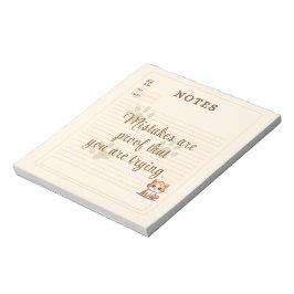 Bloco de Notas Personalizado com Gatinho Divertido