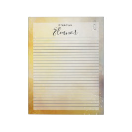Bloco De Notas Personalizado com Linhas
