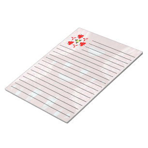 Bloco de notas personalizado de 11" x 8,5" - 40 pá