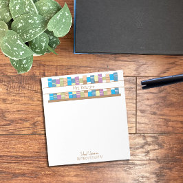 Bloco de Notas Personalizado de Bibliotecas Escola