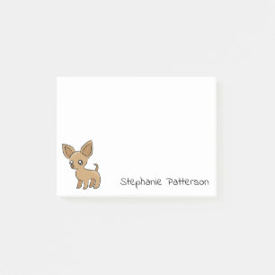 Bloco De Notas Personalizado de Cão Pequeno Chihuahua