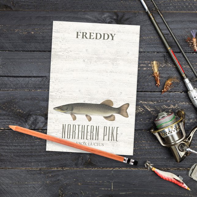 Bloco de Notas Personalizado de Pesca Simples (Criador carregado)