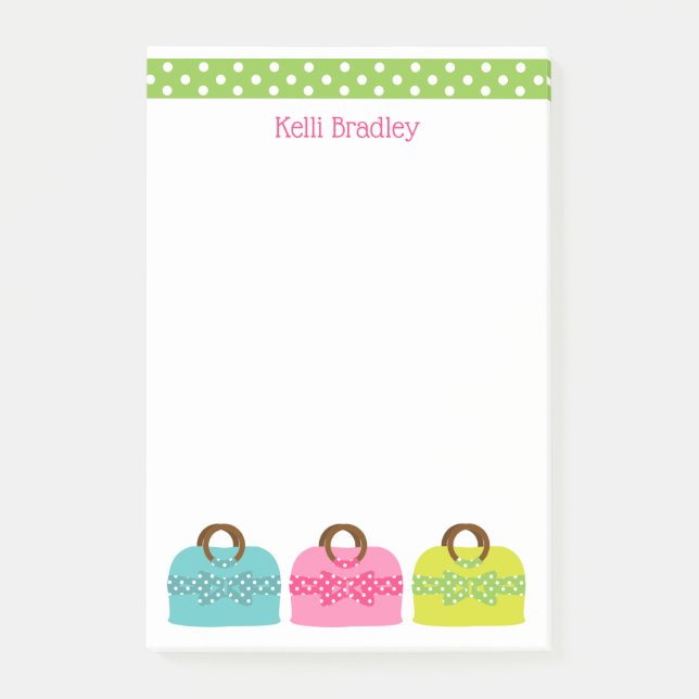 Bloco de Notas Personalizado de Posto de Purés de  (Frente)