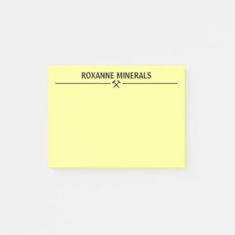 Bloco De Notas Personalizado do Geólogo