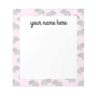 Bloco de notas personalizado do Hippo