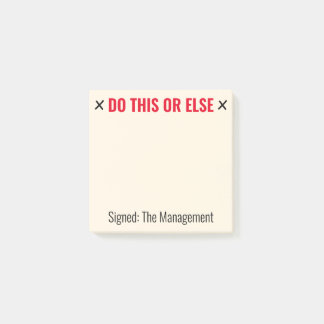 Bloco De Notas Personalizado Faça Isso ou Engraçado