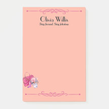 Personalizado "Fique Focado". Fique fabuloso" Peac