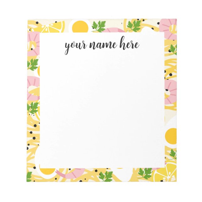 Bloco de Notas Personalizado Ramen (Frente)