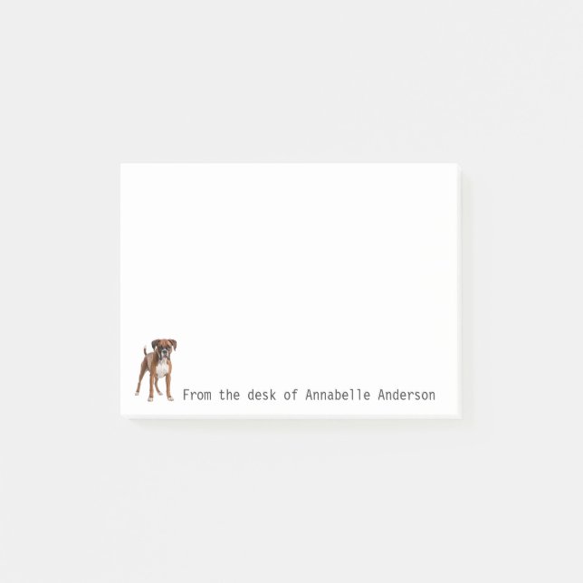 Bloco De Notas Personalizar boxer (Frente)