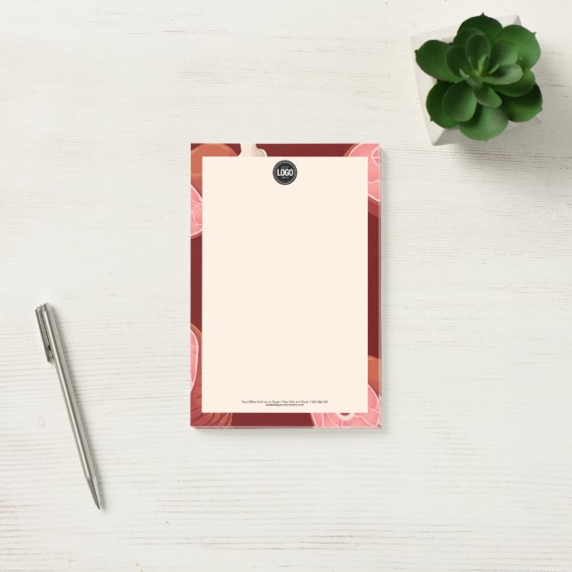 Bloco De Notas Personalizar empresa | Compro Butcher (Escritótio)