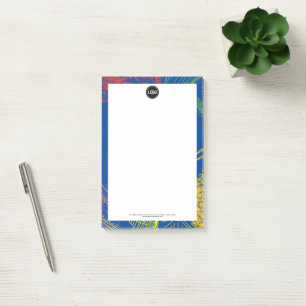 Bloco De Notas Personalizar empresa   Empresa Fruta tropical