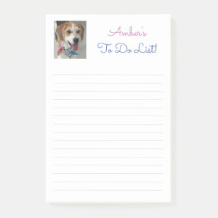 Bloco De Notas Personalizar Nome, Foto E Mensagem, Linhas Classif