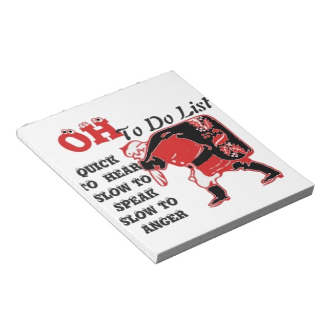 Bloco De Notas Personalizar produto (Inclinado)