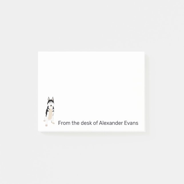 Bloco De Notas Personalizar rouco (Frente)